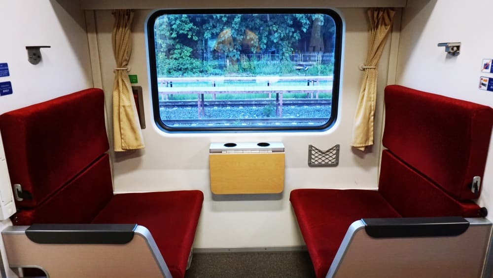 Viajar en tren nocturno en Tailandia